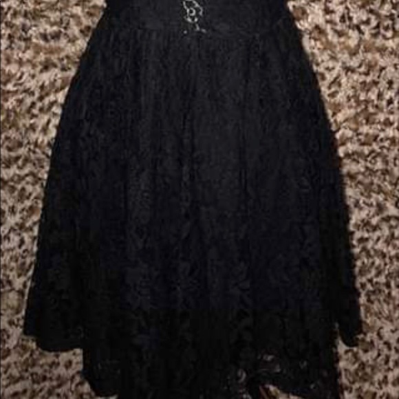 BLACK LACE DRESS - Picture 5 of 7